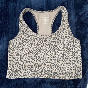Cheetah tank/crop top